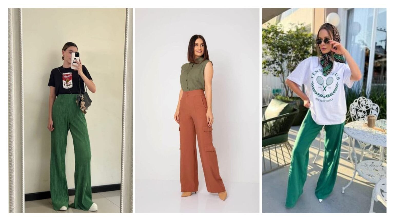 Quais as cores que combinam com verde